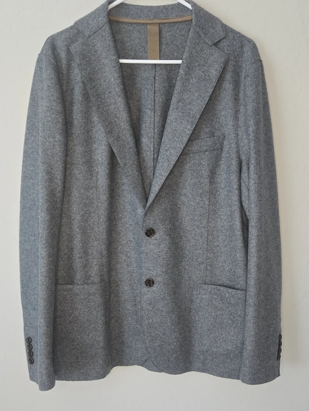 Eleventy Gray Wool Sport Coat